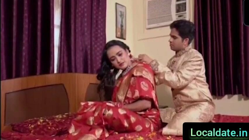 Beautiful Hot Desi Bhabhi Enjoying Her Suhagraat